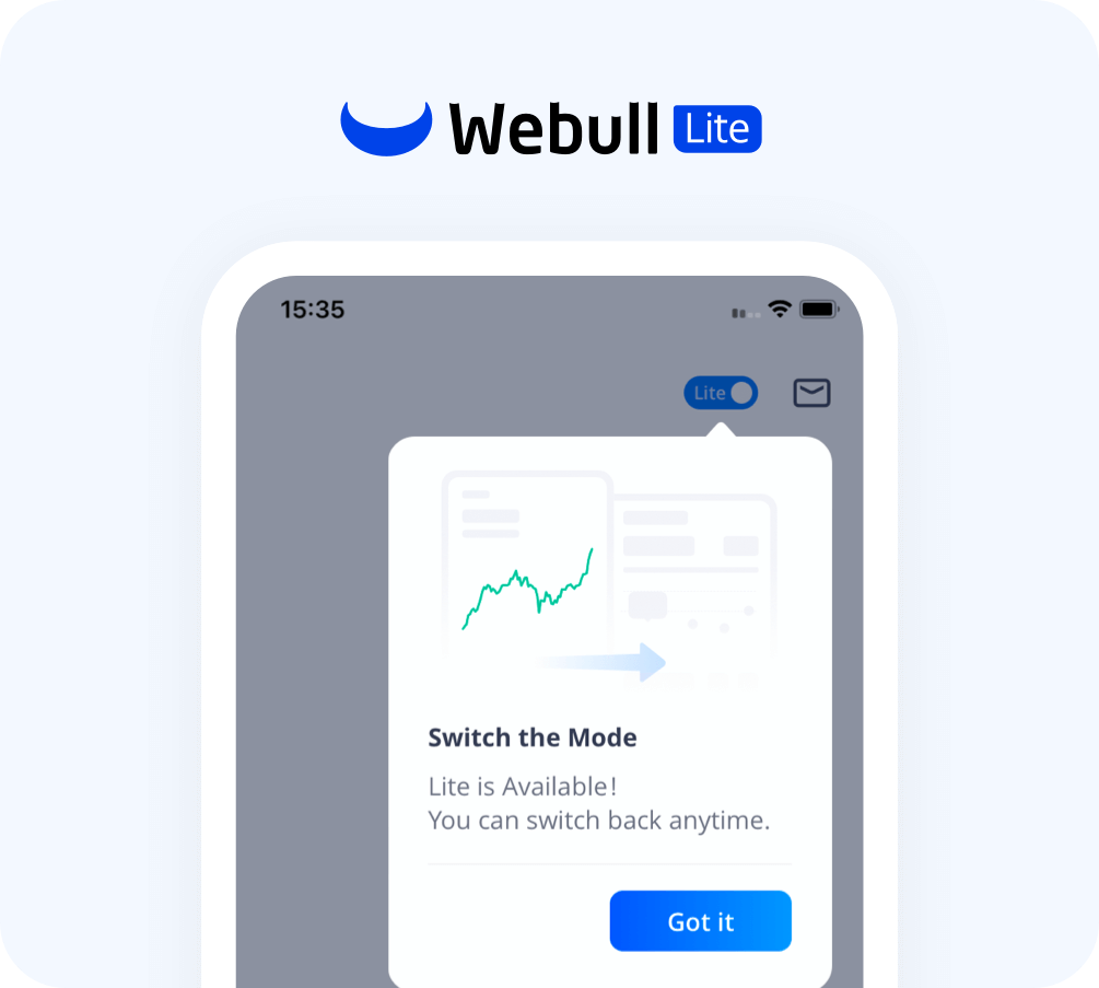 Webull Lite - Your New Lite Way to Trade & Invest - Webull