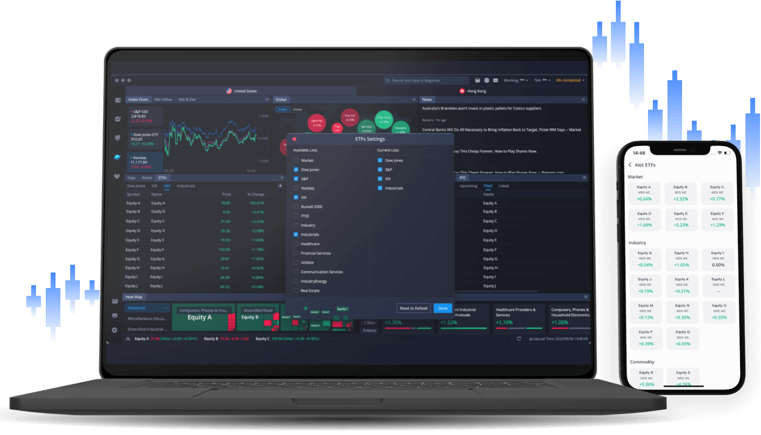 Trade ETFs on ull with 0 commission ull